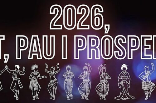 2026 Salut. Pau I Prosperitat