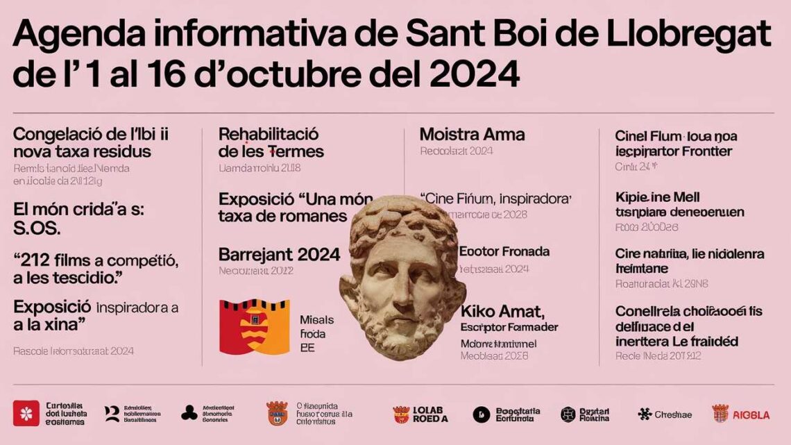 AGENDA INFORMATIVA DE SANT BOI DE LLOBREGAT DE L_1 AL 16 D_OCTUBRE DEL 2024 header