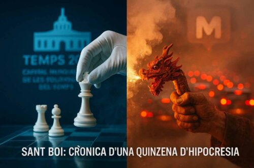 AGENDA INFORMATIVA DE SANT BOI DE LLOBREGAT DE L'1 AL 15 DE NOVEMBRE DEL 2025