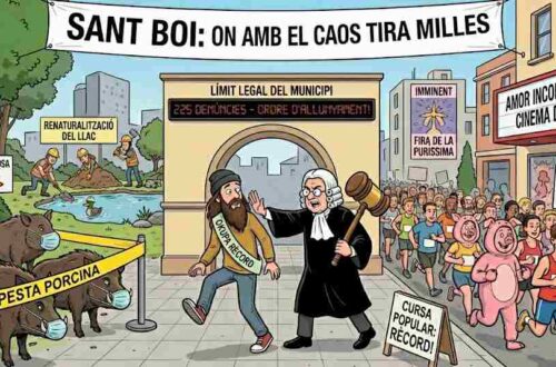 Sant Boi, Ciutat on amb el caos tira milles