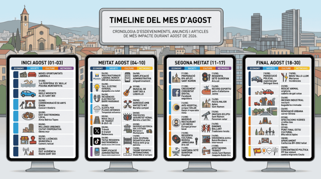 TIMELINE SANT BOI AGOST 2026 AMB DETALL